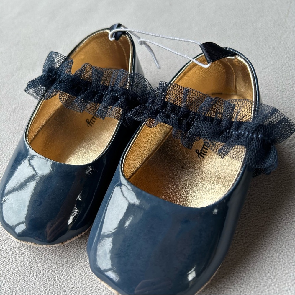3 for $25 ~ Old Navy ~ Patent Ballet Flat ~ Baby Size 6-12 Months ~ New!